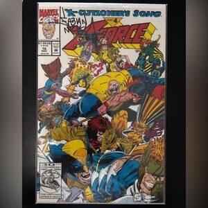 X-Cutioner Song XForce part 4 Marvel comic book Fabian Marvel Signed autographed